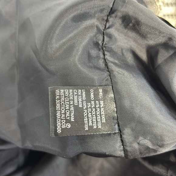 Tahari Arthur S Levine Black rose silver Jacquard Fit & Flare Dress size 14 - Picture 11 of 11